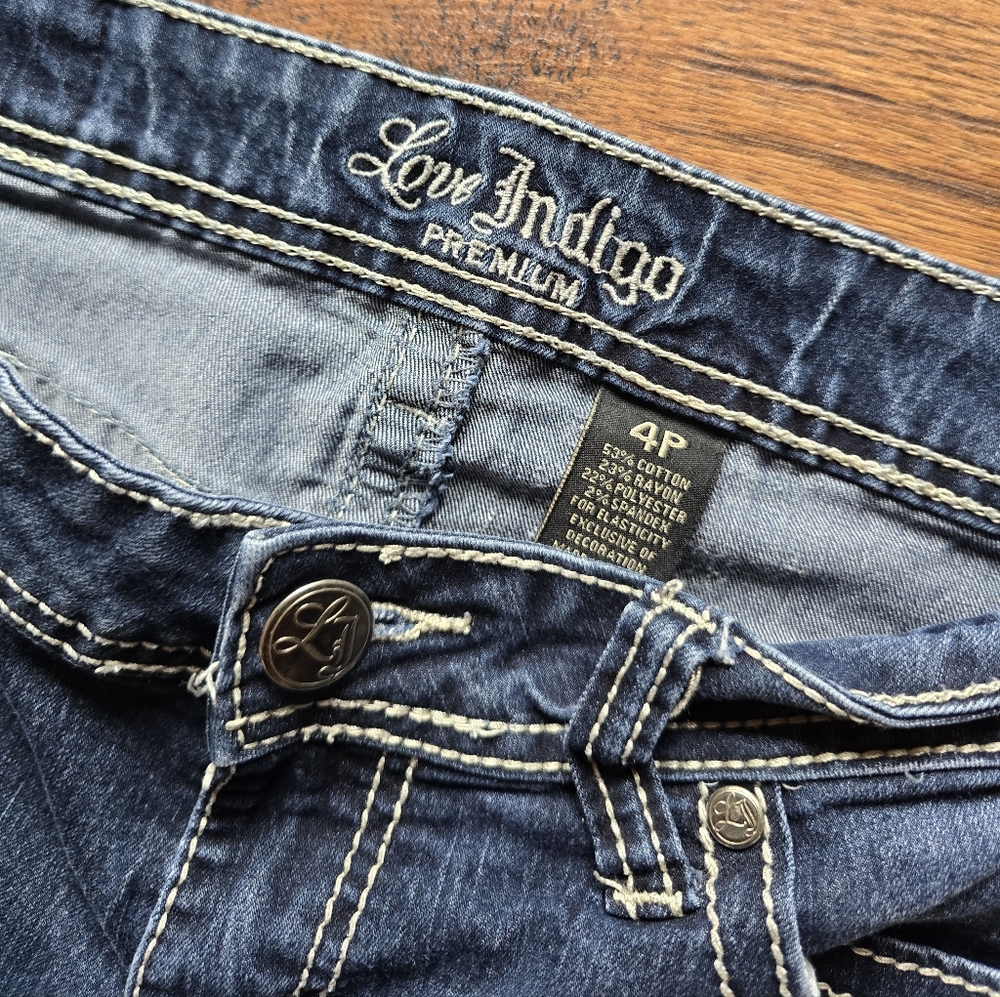 Love Indigo Premium Bootcut Jeans - Picture 4 of 6